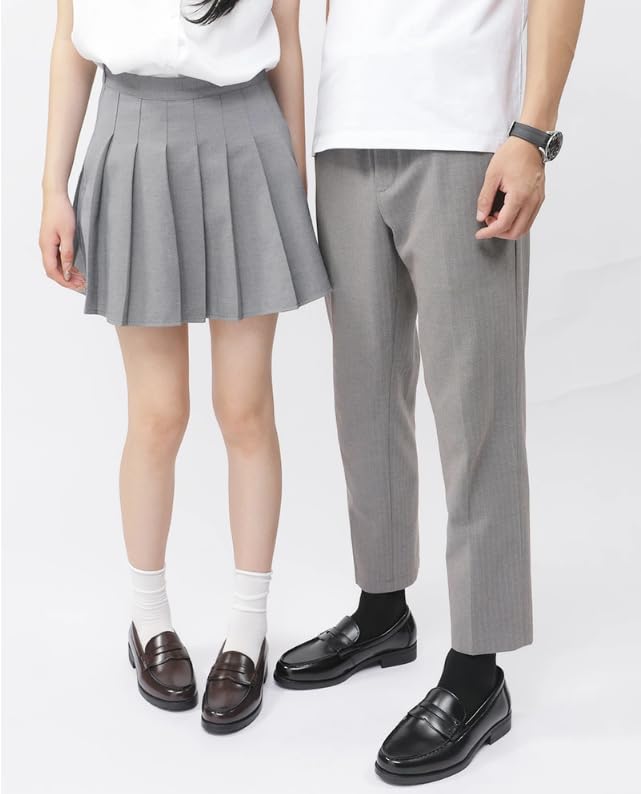 Mokasíny pro dívky a studenty do školy antibakteriální a vodní paměťová pěna 3cm cm2412 [PAFHL] studenti, chlapci, boty, boty, lehké, vysoce kvalitní