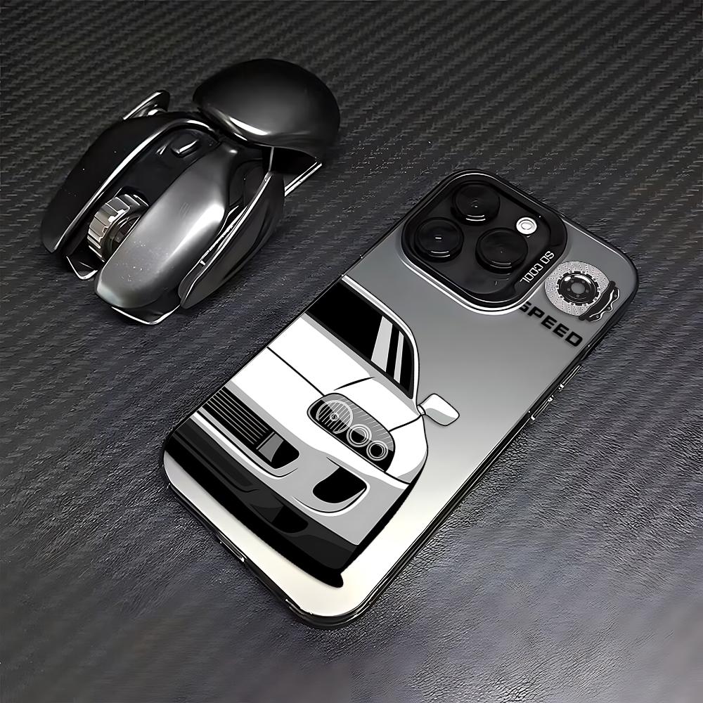 Japan Sports Cars Comic Pattern Phone Case For iPhone 17 16 15 14 13 12 11 mini Pro Max X XR XSMAX 8 7 Air Plus Anti Fall Matte iPhone 11