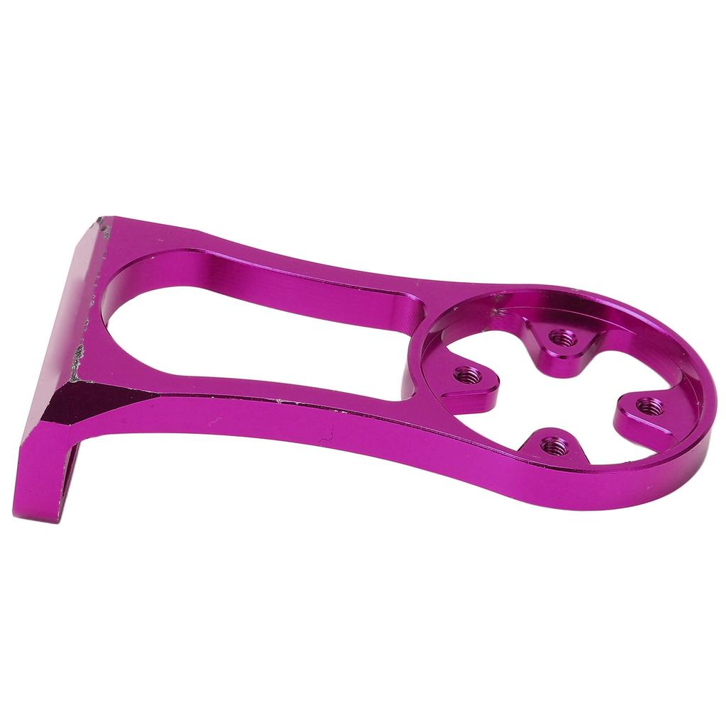 Bike Computer Extended Mount Out Front Bicycle GPS Combo Holder for Outdoor Riding DevicesPurple