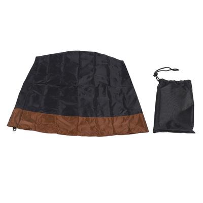 Garden Fountain Cover 420D Silver Coated Water Resistant Bird Bath Protective Cover for Winter Outdo