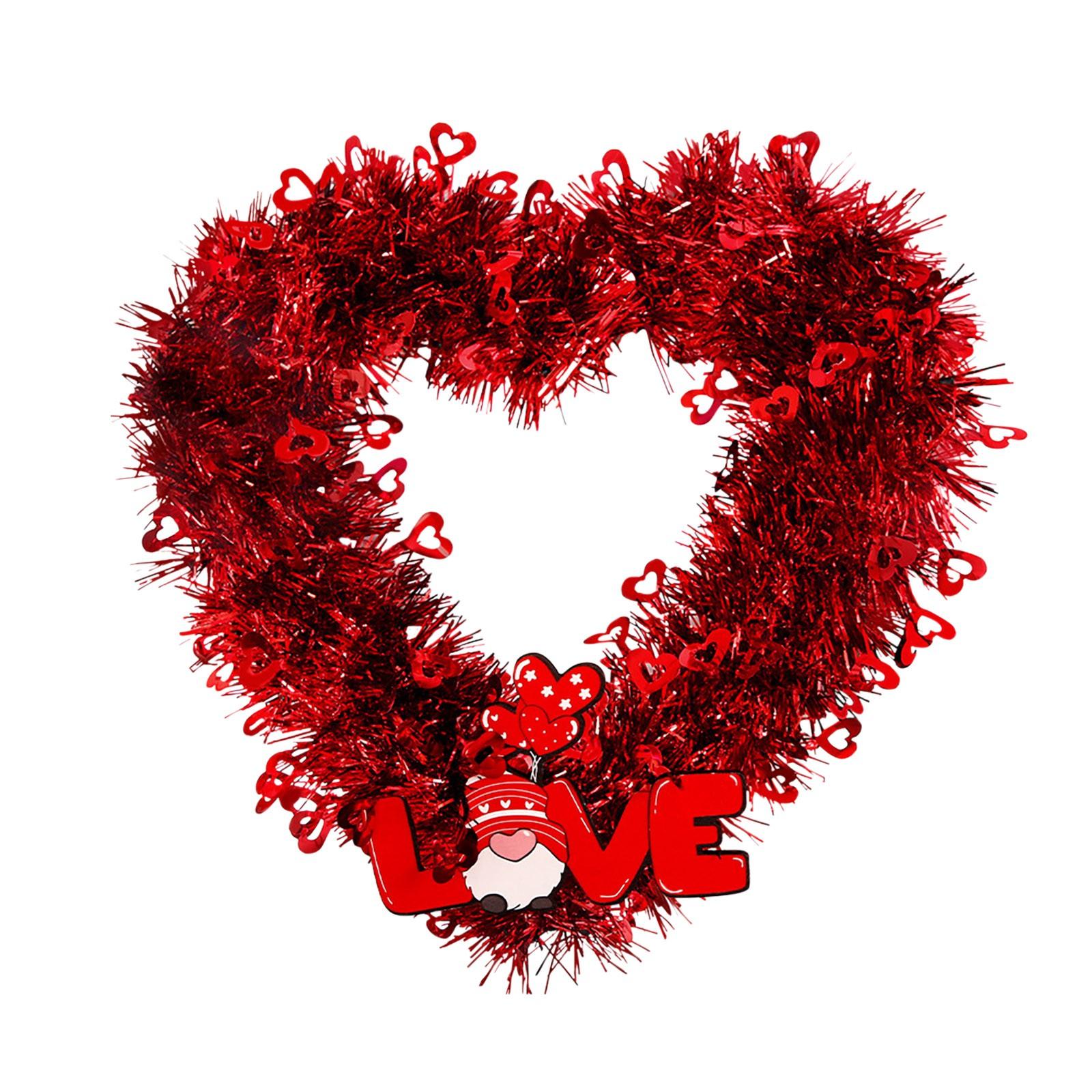 

Гірлянда до Дня святого Валентина. Висяча прикраса для вечірки. Весільна прикраса One Size