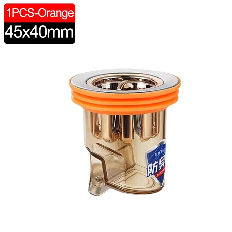 6/1PCS Gravity-Induction Floor Drain-Core Toilet Deodorant Anti-Odor No Smell Bathroom Toilet Sewer Shower Drain for Bathtub