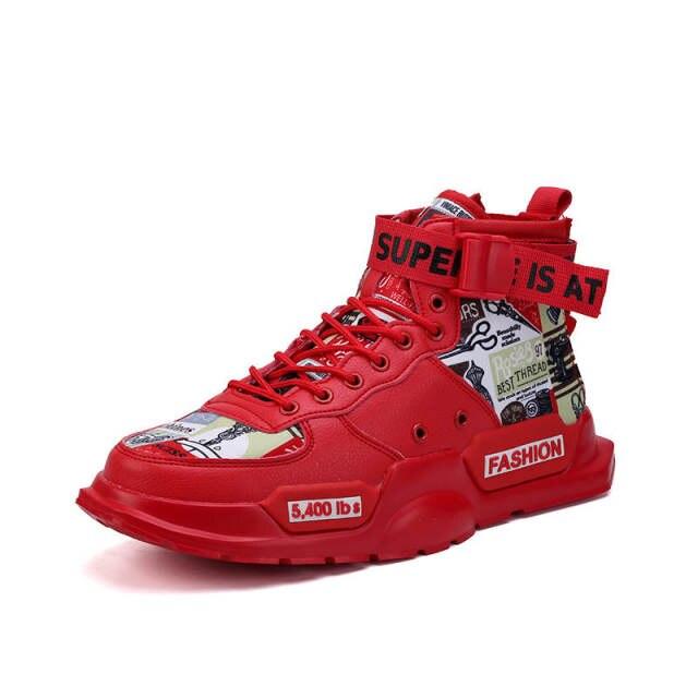 Increase Height Shoes Basckets Loafers for Men Fashion Tennis High Top Sneakers with Rubber Sole Sports Shoes Chaussires Tennis