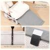 Spacious Bed Sheet Storage Container Nonwoven Materials Dustproof Cover Bedding Organiser With Detachable Lid