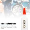 40ml 3D Tire Sticker Glue Car Waterproof Tire Letter Sticky Stickers Special Glue Tire Sticker Glue Rubber Dustproof Adhesive
