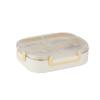 Divided Insulated Lunch Box 900/1400ML Compartment Lunch Box Stainless Steel Lunch Box  Worker