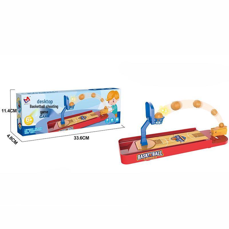 Children s Bowling Frog Catapult & Mini Basketball Desktop Game