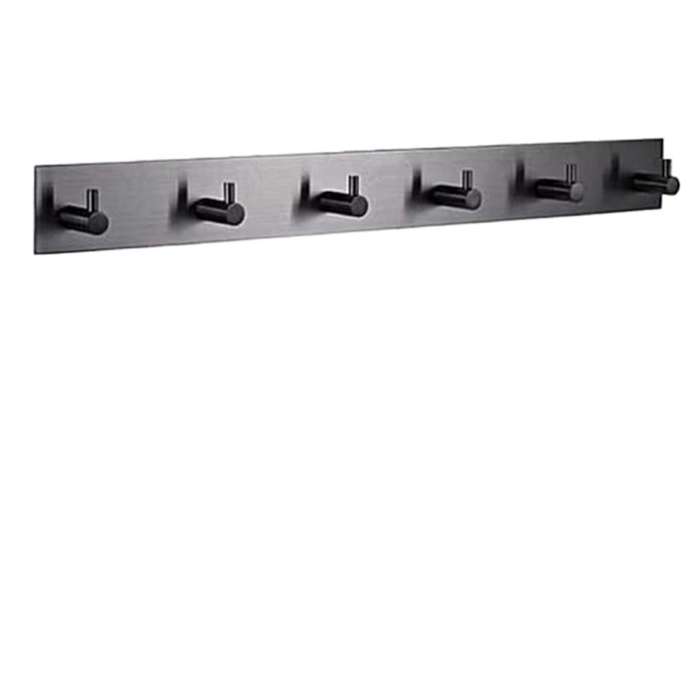 Black Coat Hooks Hanging Bags Key Hangers Multi-Purpose Towel Holder  for Home