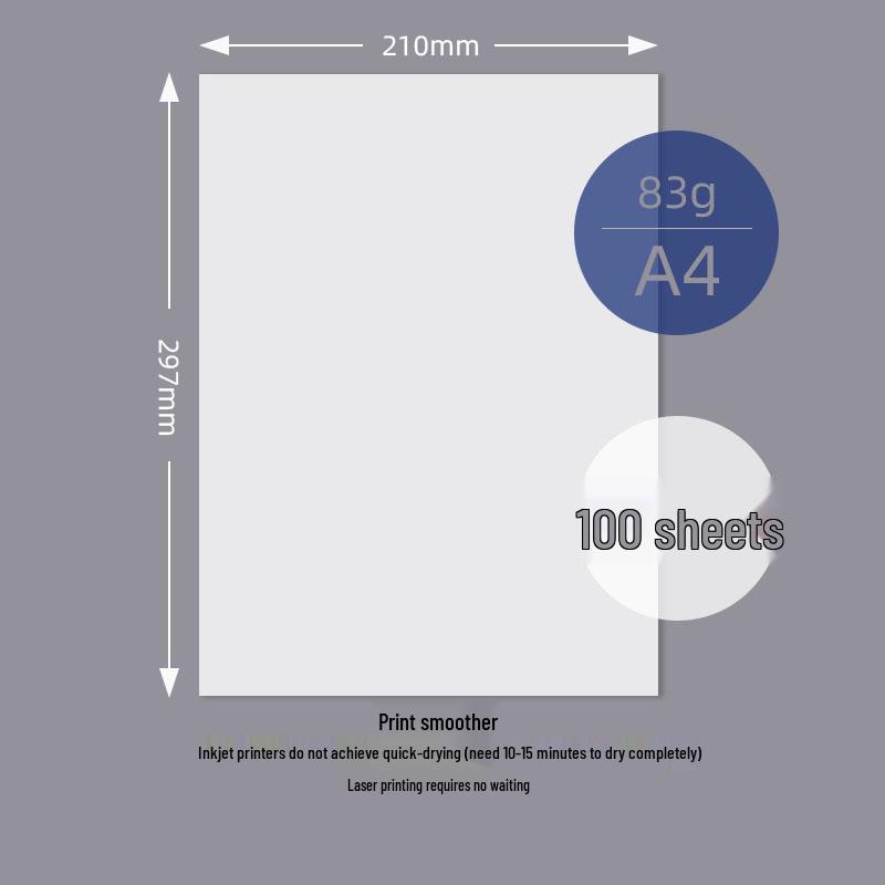 A4 Thickened Sulphate Tracing Paper for Copying, Baking, and Fondant Transfer (A3/A2/A1 Sizes)
