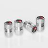 4Pcs/lot GR Sport Logo Car Tire Wheel Stem Air Valve Caps Covers For Toyota Gazoo Racing Yaris Auris Hilux Vios Innova