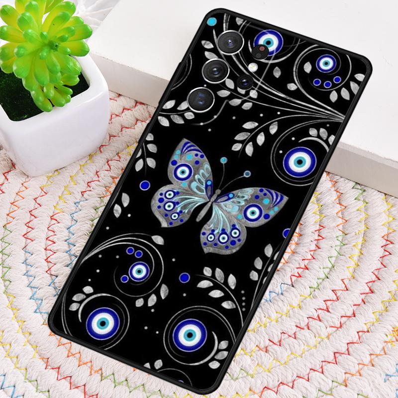 Evil Eye Phone Case for Samsung Galaxy Note 10 Pro S26 Ultra S23 S24 FE S25 S21 S22 PLUS Shockproof Cove