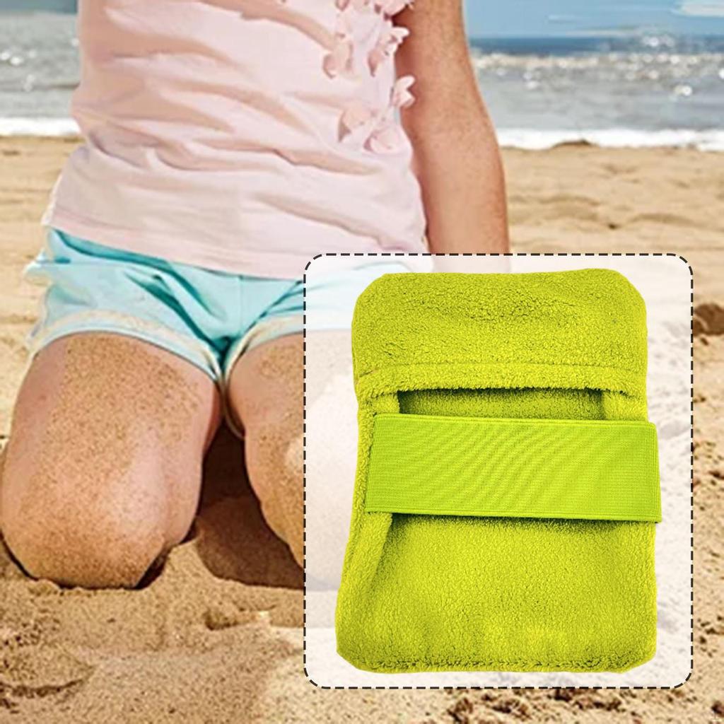Beach Sand Removal Bag Wipe Cleaner for Adults Kids Reusable Portable Off Surf