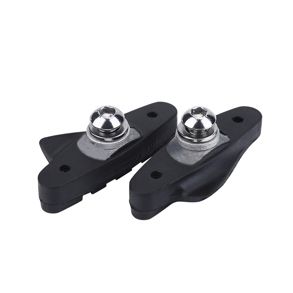 1 Pair   Rubber Brake Pads Linings for Road Fixed Gr Bikes   Accessory