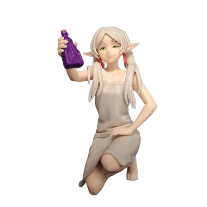 New Products Frieren Beyond Journey End Magic Makes Handmade Model Decorations Around Beautiful Girls Anime Figure S Poseable Articulated Scale