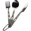 NORDISK Outdoor Cutlery Set and Titanium 16cm Official 119021 (Fork, Spoon, Knife) - - [Japan Product]