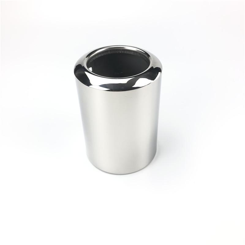 For Mazda 6 Atenza CX-5 CX-4 CX-30 Mazda 3 Axela Stainless Steel Exhaust Pipe Muffler Cover Auto Accessories B type Silver 1pc