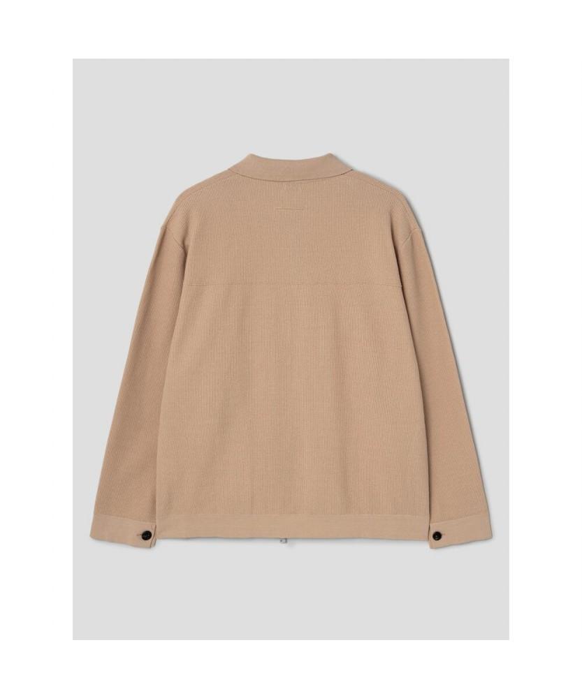 Shift.G Zipup Cardigan Beige