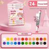 True Color Stackable Acrylic Markers - Non-Bleeding Watercolor Pens for Students and Kids