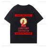 Lobotomy Corporation Game Shirt Face The Fear Build The Future Camiseta Classic Gamer Top Cotton Crewneck Streetwear Printed Tee