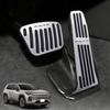 HUDIY Improved 2025 RAV4 Aluminum Pedals Interior Custom Silver 2-Piece Set