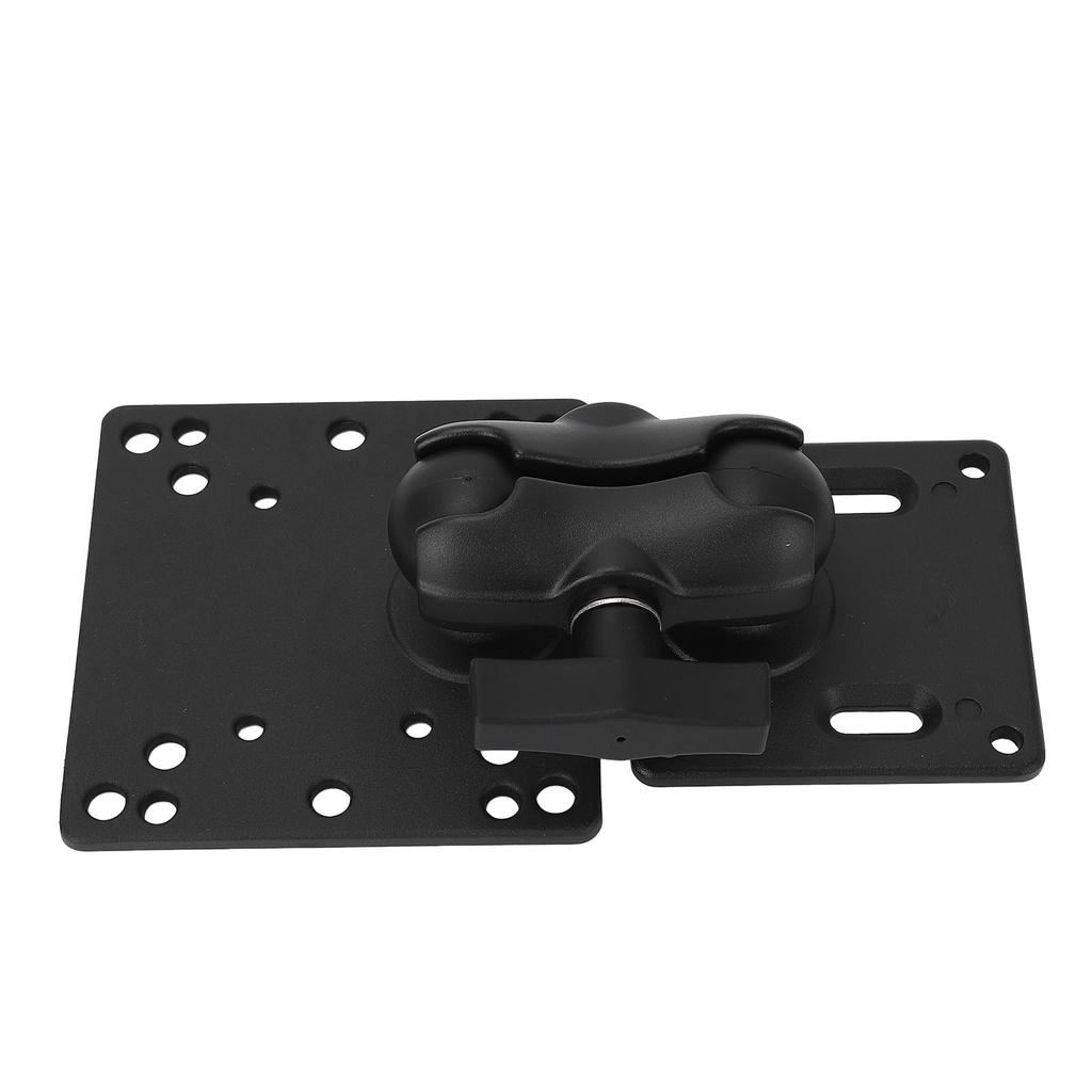 Double Socket Arm Aluminum Alloy with 1.5inch C Size Ball Adapter Double Ball Mount for Tablet Cell Phone Fish Finder