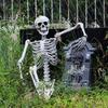 170cm Riesiges Lebensgroßes Menschliches Skelettmodell Horror Knochen Beweglich Halloween Dekoration