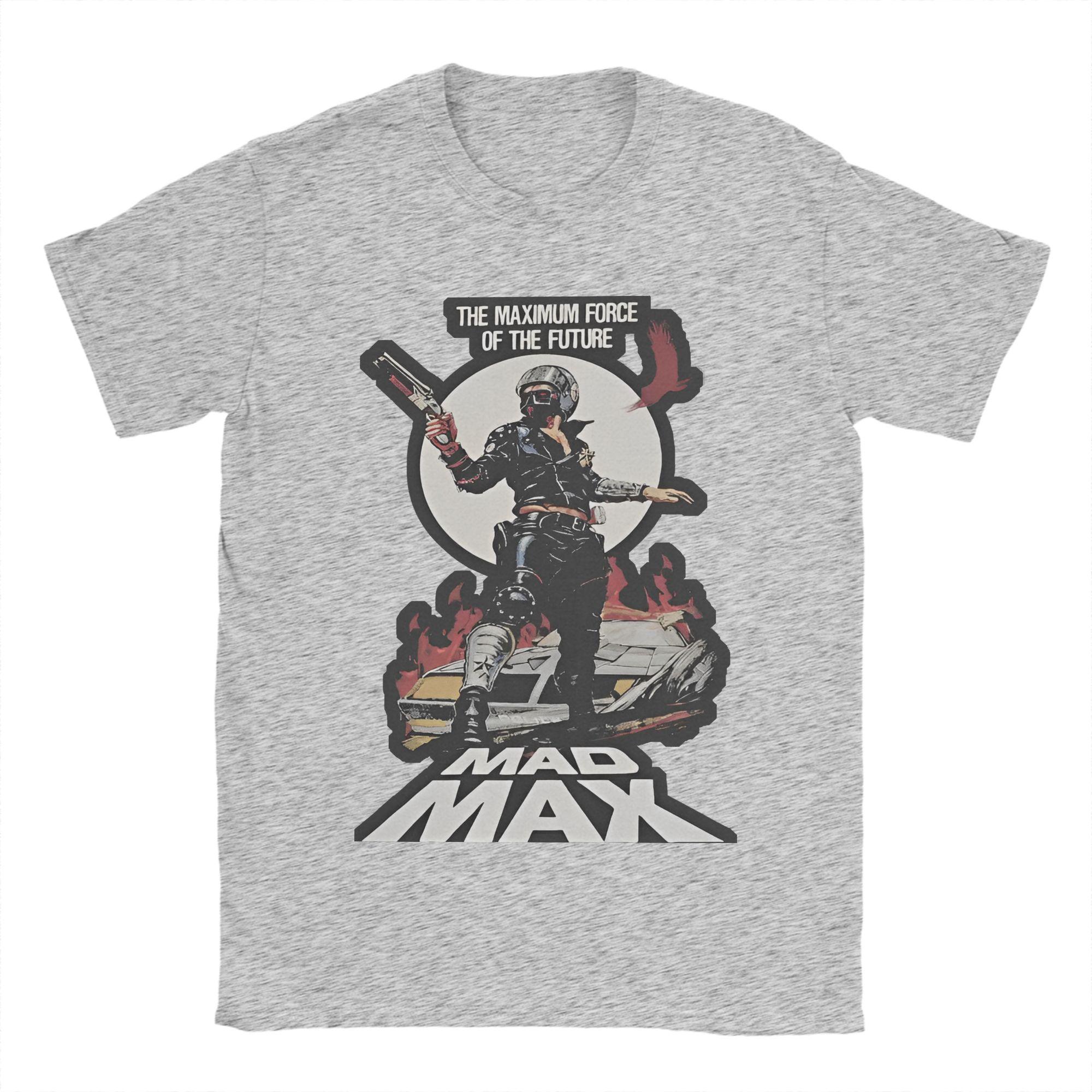

Vintage Mad Max Rockatansky George Miller Vintage T Shirt Men s 100%Cotton Short Sleeve Round Neck Summer Top Tee L