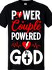 Christian Couples Matching Valentine's Day TShirt Comfortable Men's Crew Neck Tee Ultra Soft And Bre