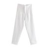 Women's High Waist Straight Leg Pants Double Layer Thick Four-Way Stretch Casual Trousers 35 Colors