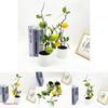 Lemon Indoor Decorative Plant With Faux Fruits For Photography And Home Decor
