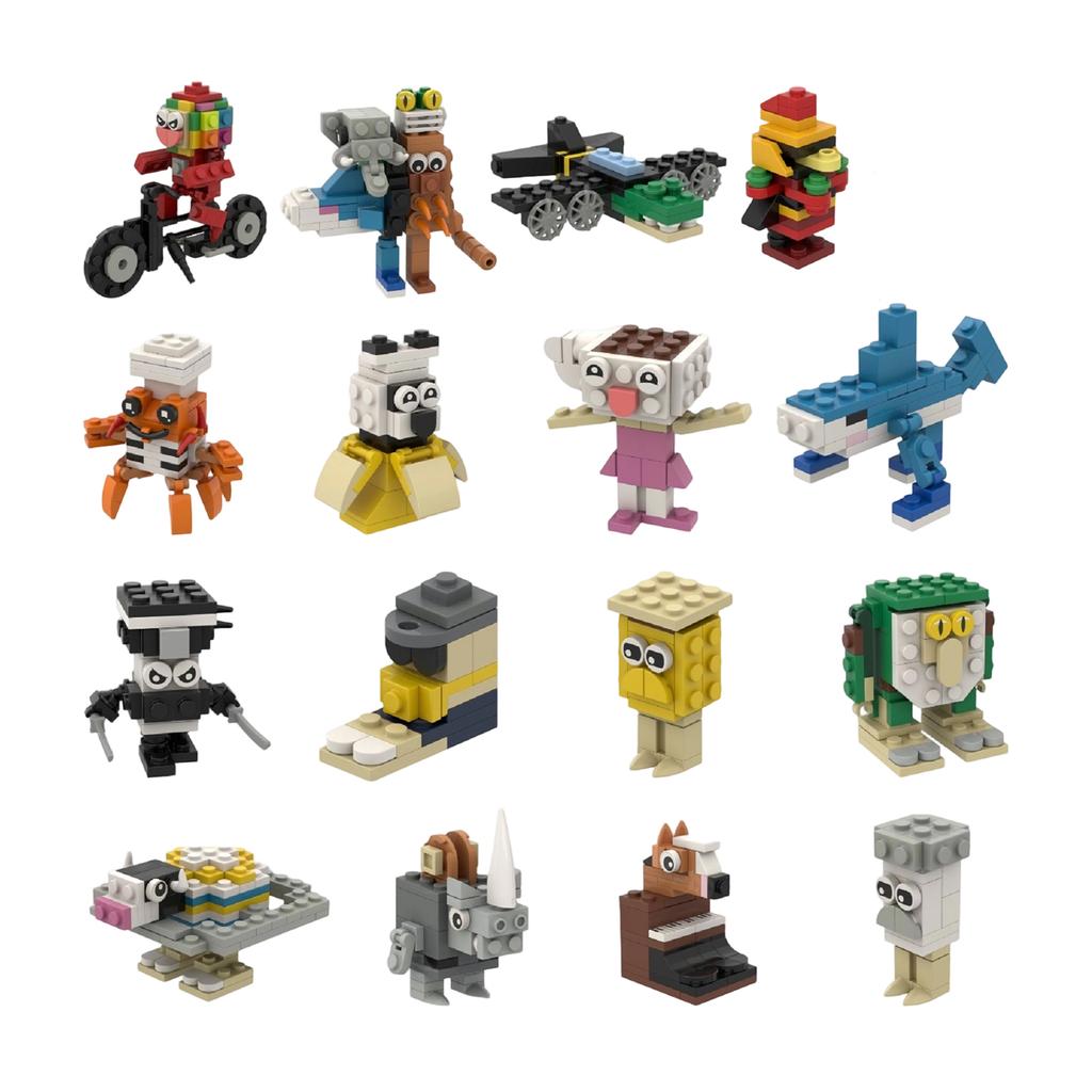 Game Building Block Toy Model