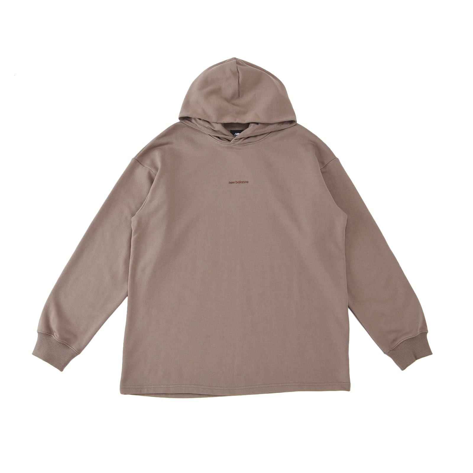 

Sweat NB Athletics Linear Sweat Hoodie WT33555 MS L [New Balance] Women s (Mushroom)