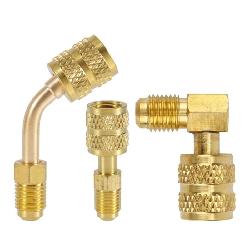 High Pressure Mini Split AC Adapters Corrosion Resistant Brasses Construction With Universal Compatibility