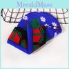 Knit Christmas Letters Cap With Deer Snowflake Pattern For Winter Holiday Party