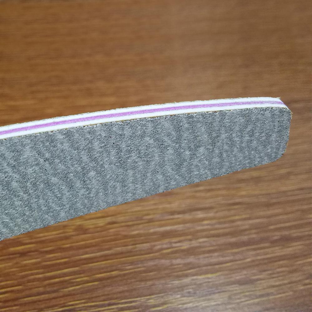 50PCS Nail Files 100/180 Trimmer Buffer Nail Polish Manicure Buffing C-Curved Side Nail Art Pedicure