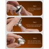 Foldable Design Fingernail Clippers Dog Head Shape Toenail Trimmer Mini Nail Cutter  Home Use