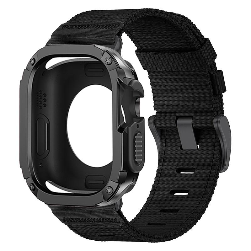 Case+Nylon Strap For Apple Watch Series 11 10 42 46mm Ultra 3 49mm Protective TPU PC Colver For Iwatch 987 44 45mm 6SE54 40 41mm