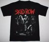 Maglietta Vintage Banda Skid Row Unisex Cotone Nero Maglietta per Fan del Rock S-4XL