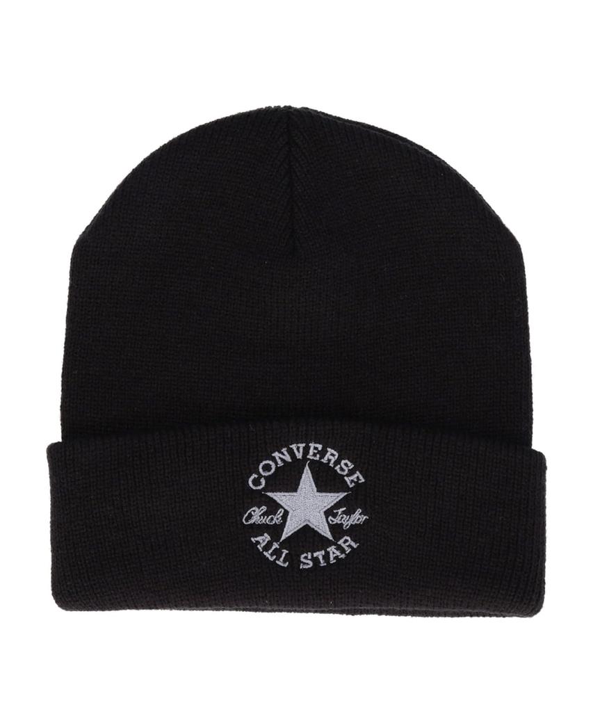 Converse Ankle Logo AC Watch cm Beanie, Black, 57.0-59.0