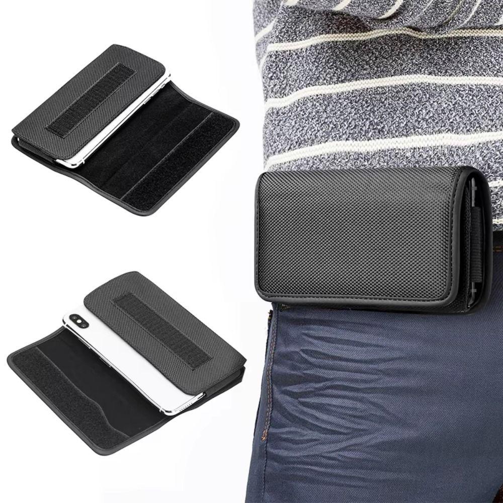 Oxford Waist Pouch Phone Cover Wear-resisting Phone Oxford Cover Pouch Outdoor Sports