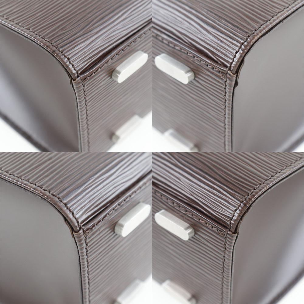 LOUIS VUITTON Figari PM Handbag M5201D mocha Epi Leather Women Used