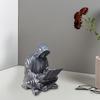Figurine Fine Carving Colorful Handcrafted Table Decoration for Living Room Bedroom Office