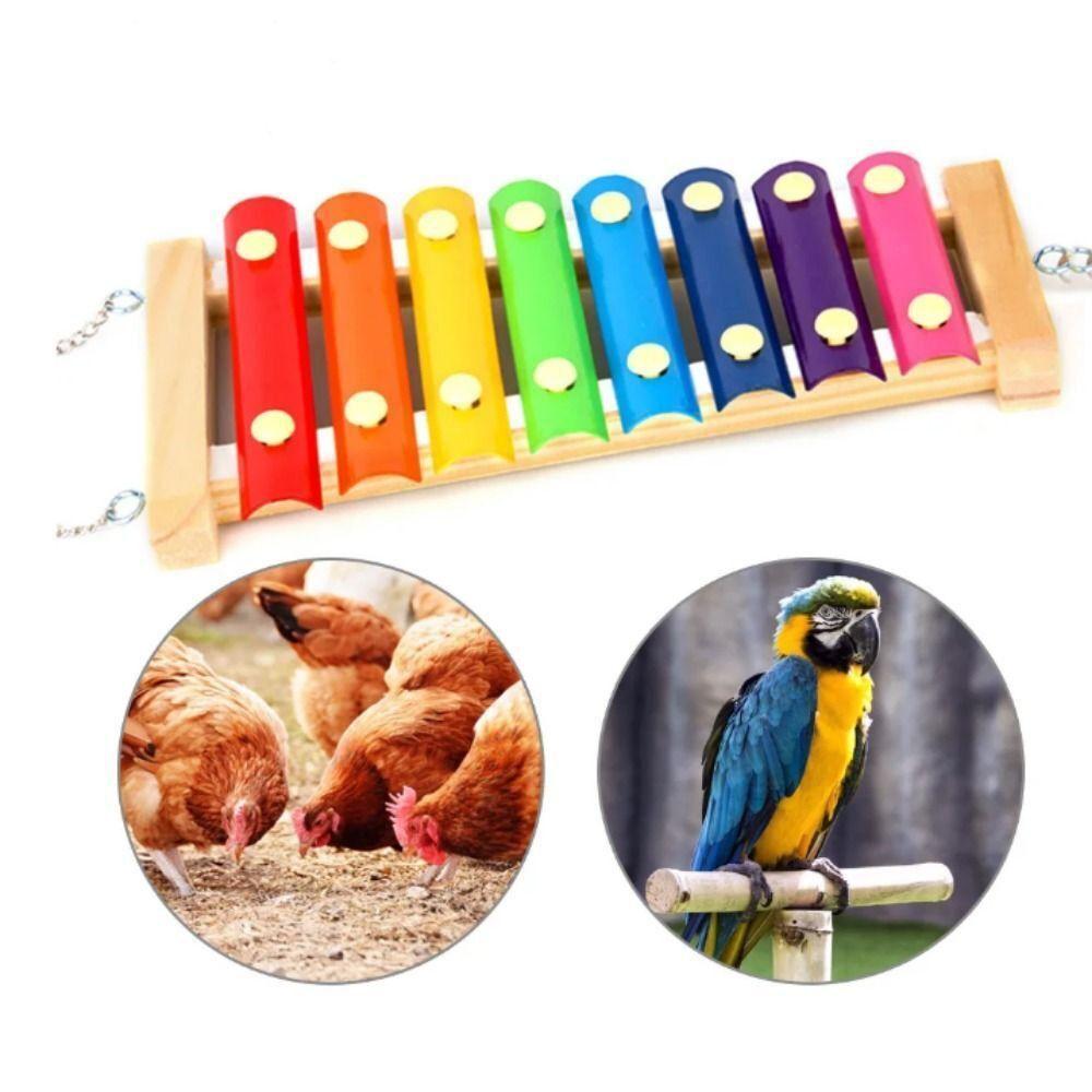 

Разноцветные попугаи, грызущие игрушки, избавляющие от скуки, игрушка для домашних животных, курица, новая лестница для попугаев