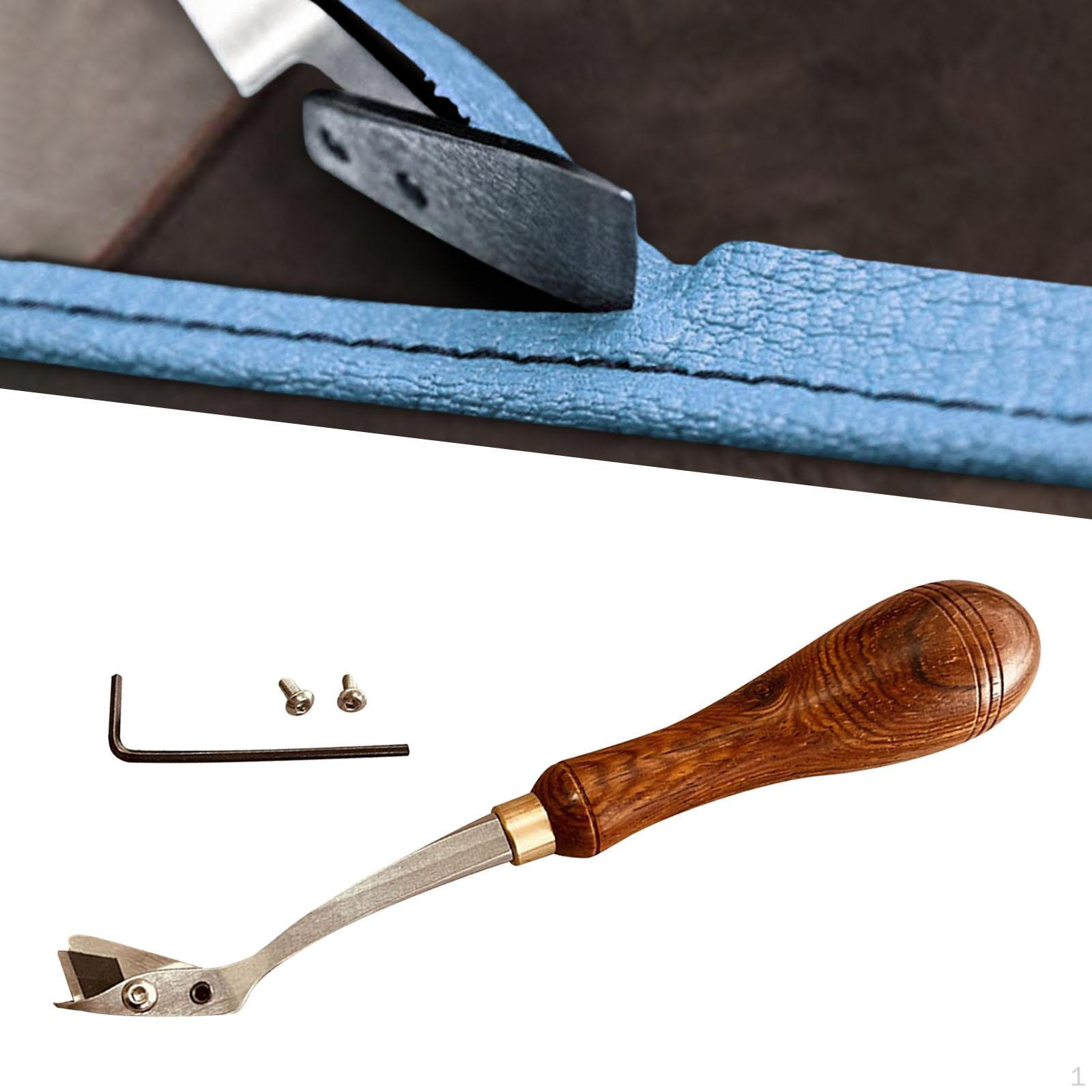 

Нож для обрезки кожи, прочный портативный инструмент для самостоятельного изготовления, традиционный Replacement Blade