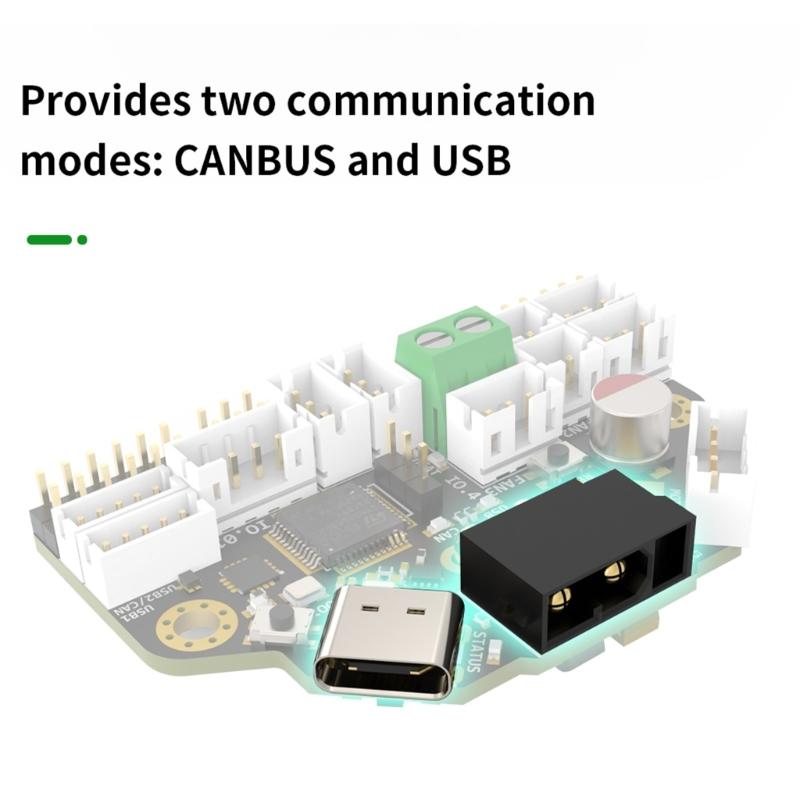 H36 Scheda Strumenti Stampa 3D con Interruttori CAN/USB e Accelerometro ADXL345 per Controllo di Precisione