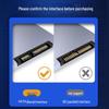Shenwei SAT-205 SATA3.0 SSD/HDD Data Cable - Straight to Angled, 0.5m