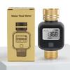 Misuratore di Flusso Acqua 3/4″ NPT/BSP Ottone Giunto Mobile Consumo e Portata Tubo Irrigazione Giardino Pistola ad Acqua Ugello Rubinetti Raccordo