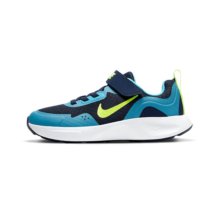 

Новые кроссовки Nike Wearallday BP с низким верхом, синие, для детей 3-7 лет, CJ3817-400 28