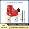 Cabinet Board Punching Auxiliary Tool Aluminum Alloy Woodworking Drilling Positioner Adjustable Oblique Hole Locator