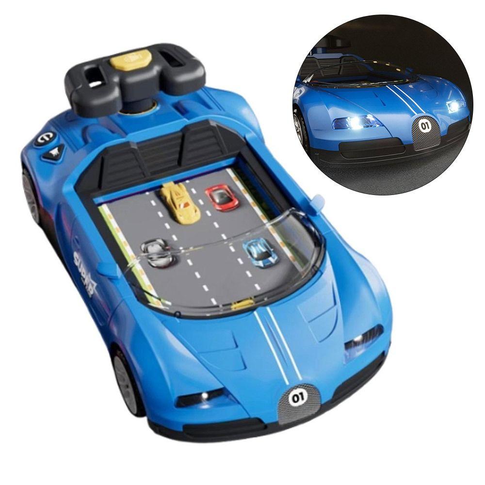 Electric Racing Interactive Games Toy With Lighting Racing Wheel Toy Car Model Toy  Birthday Gift